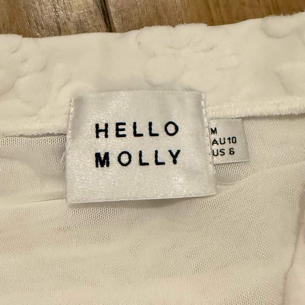 Hello Molly White Strapless Dress - Picture 4 of 5